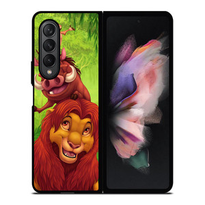 LION KING SIMBA AND FRIEND Samsung Galaxy Z Fold 3 Case Cover LION KING SIMBA AND FRIEND Samsung Galaxy Z Fold 3 Case Cover