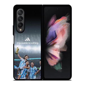 LIONEL MESSI IMPOSSIBLE IS NOTHING ADIDAS Samsung Galaxy Z Fold 3 Case Cover