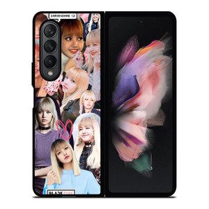 LISA BLACK PINK COLLAGE Samsung Galaxy Z Fold 3 Case Cover