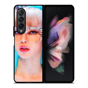 LISA BLACK PINK FACE Samsung Galaxy Z Fold 3 Case Cover