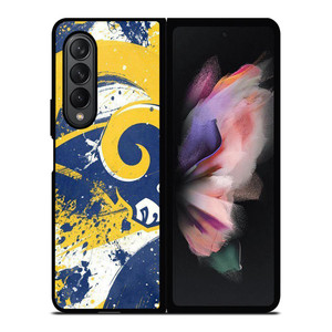 LOS ANGELES RAMS ART Samsung Galaxy Z Fold 3 Case Cover