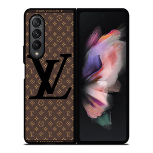 LOUIS VUITTON ROUND PATTERN Samsung Galaxy Z Fold 3 Case Cover LOUIS VUITTON ROUND PATTERN Samsung Galaxy Z Fold 3 Case Cover
