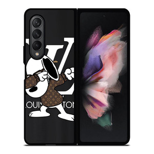 LOUIS VUITTON SNOOPY Samsung Galaxy Z Fold 3 Case Cover LOUIS VUITTON SNOOPY Samsung Galaxy Z Fold 3 Case Cover