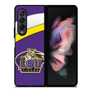 LSU TIGERS LOGO NFL Samsung Galaxy Z Fold 3 Case Cover