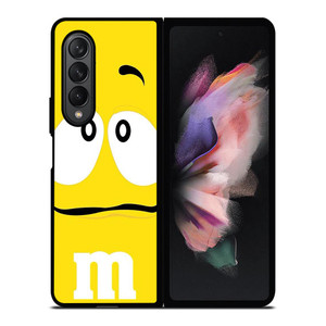 M&M YELLOW Samsung Galaxy Z Fold 3 Case Cover