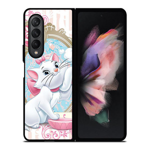 MARIE THE ARISTOCATS CAT MIRROR Samsung Galaxy Z Fold 3 Case Cover