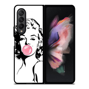 MARILYN MOENROE BUBLE GUM Samsung Galaxy Z Fold 3 Case Cover