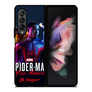 MARVEL SPIDERMAN MILES MORALES POSTER Samsung Galaxy Z Fold 3 Case Cover MARVEL SPIDERMAN MILES MORALES POSTER Samsung Galaxy Z Fold 3 Case Cover