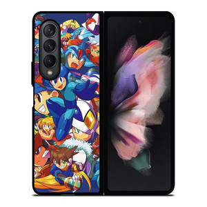MEGA MAN BATTLE NETWORK ALL CAST Samsung Galaxy Z Fold 3 Case Cover