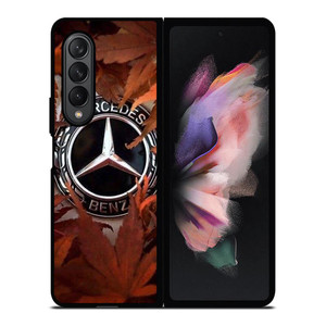 MERCEDES BENZ WOOD Samsung Galaxy Z Fold 3 Case Cover