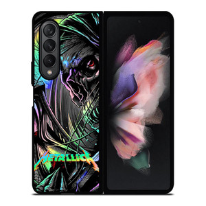 METALLICA SKULL LOGO Samsung Galaxy Z Fold 3 Case Cover