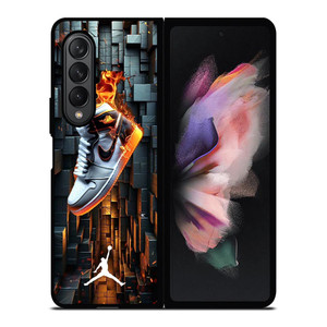 MICHAEL JORDAN AIR SHOES Samsung Galaxy Z Fold 3 Case Cover