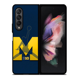 MICHIGAN WOLVERINES AIR JORDAN Samsung Galaxy Z Fold 3 Case Cover