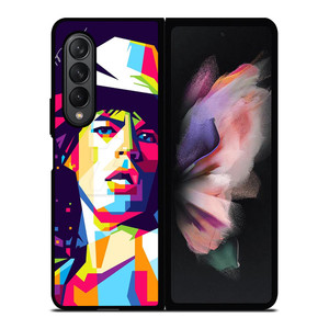 MICK JAGGER WPAP ART Samsung Galaxy Z Fold 3 Case Cover