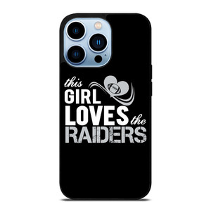 THIS GIRL LOVES THE RAIDERS 2 iPhone 13 Pro Max Case THIS GIRL LOVES THE RAIDERS 2 iPhone 13 Pro Max Case