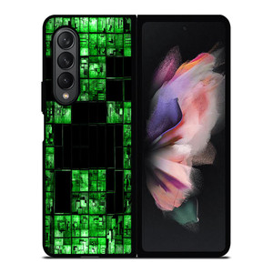 MINECRAFT CREEPER Samsung Galaxy Z Fold 3 Case Cover