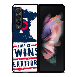 MINNESOTA TWINS BASEBALL FANS Samsung Galaxy Z Fold 3 Case Cover MINNESOTA TWINS BASEBALL FANS Samsung Galaxy Z Fold 3 Case Cover