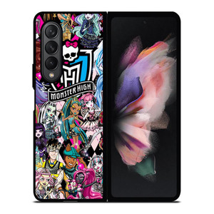 MONSTER HIGH COLLAGE Samsung Galaxy Z Fold 3 Case Cover