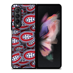 MONTREAL CANADIENS COLLOGUE HOCKEY Samsung Galaxy Z Fold 3 Case Cover