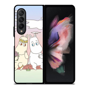 MOOMIN LOVE CARTOON Samsung Galaxy Z Fold 3 Case Cover MOOMIN LOVE CARTOON Samsung Galaxy Z Fold 3 Case Cover