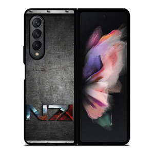 N7 ARMOUR MASS EFFECT METAL EMBLEM Samsung Galaxy Z Fold 3 Case Cover