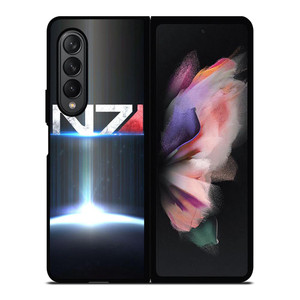 N7 ARMOUR SYMBOL MASS EFFECT Samsung Galaxy Z Fold 3 Case Cover