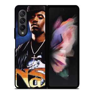 NASIR JONES NAS RAPPER 3 Samsung Galaxy Z Fold 3 Case Cover