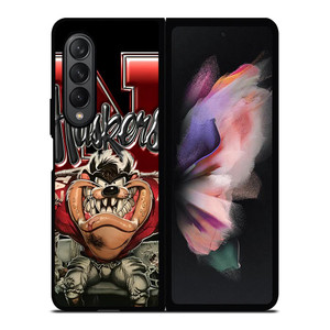 NEBRASKA CORNUSKERS TAZ Samsung Galaxy Z Fold 3 Case Cover NEBRASKA CORNUSKERS TAZ Samsung Galaxy Z Fold 3 Case Cover