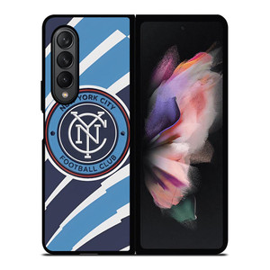 NEW YORK CITY FC STRIPS Samsung Galaxy Z Fold 3 Case Cover