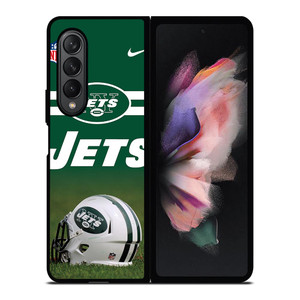 NEW YORK JETS NFL HELMET Samsung Galaxy Z Fold 3 Case Cover NEW YORK JETS NFL HELMET Samsung Galaxy Z Fold 3 Case Cover