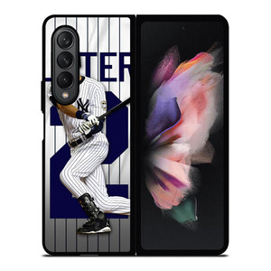 NEW YORK YANKEES DEREK JETER MLB Samsung Galaxy Z Fold 3 Case Cover