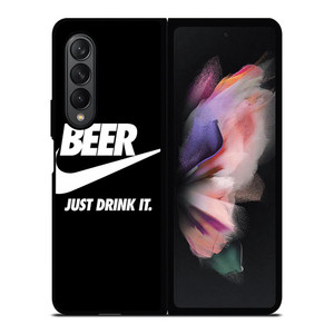 NIKE BEER FUNNY Samsung Galaxy Z Fold 3 Case Cover