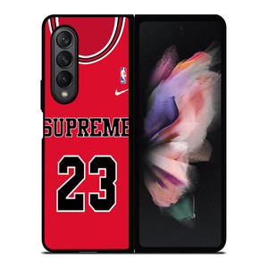 NIKE MICHAEL JORDAN SUPREME JERSEY Samsung Galaxy Z Fold 3 Case Cover
