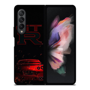NISSAN GTR RED LOGO Samsung Galaxy Z Fold 3 Case Cover NISSAN GTR RED LOGO Samsung Galaxy Z Fold 3 Case Cover