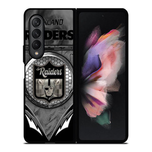 OAKLAND RAIDERS ICON Samsung Galaxy Z Fold 3 Case Cover OAKLAND RAIDERS ICON Samsung Galaxy Z Fold 3 Case Cover