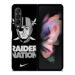 OAKLAND RAIDERS NATION NIKE Samsung Galaxy Z Fold 3 Case Cover OAKLAND RAIDERS NATION NIKE Samsung Galaxy Z Fold 3 Case Cover