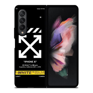 OFF WHITE NEW Samsung Galaxy Z Fold 3 Case Cover OFF WHITE NEW Samsung Galaxy Z Fold 3 Case Cover