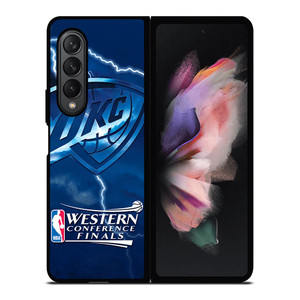 OKLAHOMA CITY THUNDER BASKETBALL Samsung Galaxy Z Fold 3 Case Cover