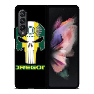 OREGON DUCKS SKULL LOGO Samsung Galaxy Z Fold 3 Case Cover