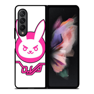OVERWATCH D.VA SYMBOL Samsung Galaxy Z Fold 3 Case Cover OVERWATCH D.VA SYMBOL Samsung Galaxy Z Fold 3 Case Cover