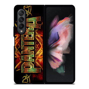 PANTERA METAL BAND LOGO 2 Samsung Galaxy Z Fold 3 Case Cover