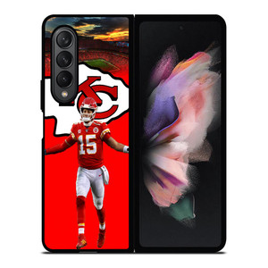 PATRICK MAHOMES KC CHIEFS LOGO Samsung Galaxy Z Fold 3 Case Cover