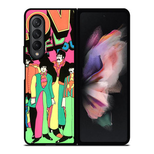 PETER MAX THE BEATLES Samsung Galaxy Z Fold 3 Case Cover PETER MAX THE BEATLES Samsung Galaxy Z Fold 3 Case Cover