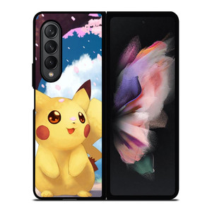 PIKACHU POKEMON CUTE Samsung Galaxy Z Fold 3 Case Cover PIKACHU POKEMON CUTE Samsung Galaxy Z Fold 3 Case Cover