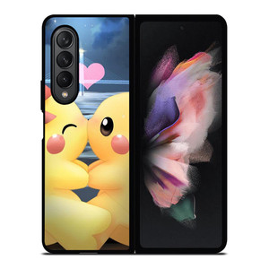 PIKACHU POKEMON IN LOVE Samsung Galaxy Z Fold 3 Case Cover