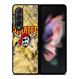 PITTSBURGH PIRATES LOGO MLB Samsung Galaxy Z Fold 3 Case Cover PITTSBURGH PIRATES LOGO MLB Samsung Galaxy Z Fold 3 Case Cover