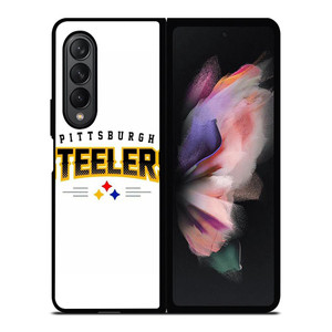 PITTSBURGH STEELERS WHITE WALL Samsung Galaxy Z Fold 3 Case Cover PITTSBURGH STEELERS WHITE WALL Samsung Galaxy Z Fold 3 Case Cover