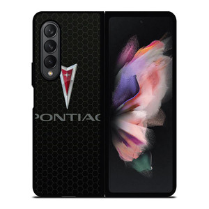 PONTIAC AUTOMOBILE LOGO METAL Samsung Galaxy Z Fold 3 Case Cover