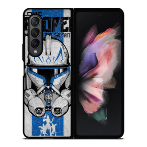 POSTER CLONE WARS STAR Samsung Galaxy Z Fold 3 Case Cover