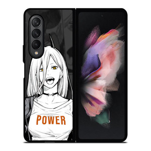 POWER CHAINSAW MAN ANIME 2 Samsung Galaxy Z Fold 3 Case Cover